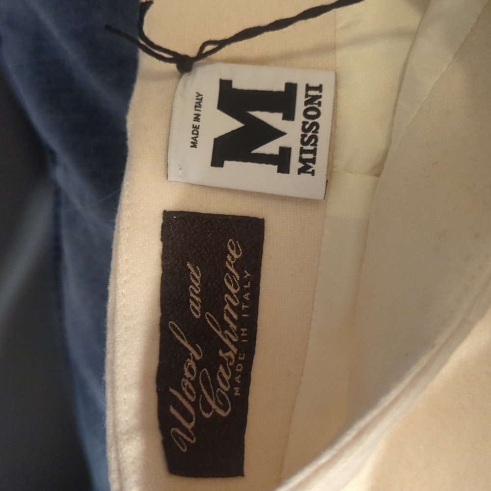 Nwt missoni cream wool and cashmere skirt - Picture 4 of 7